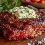 reverse sear ribeye steak - featured image