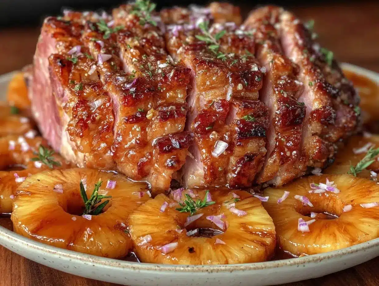 savory crockpot ham dinner preparation steps