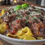 slow cooker beef ragu - featured image