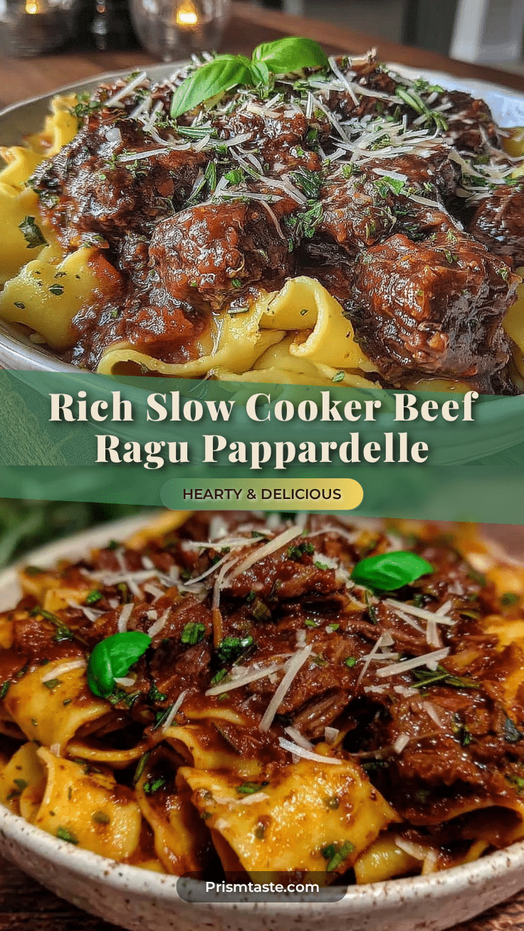 slow cooker beef ragu recipe