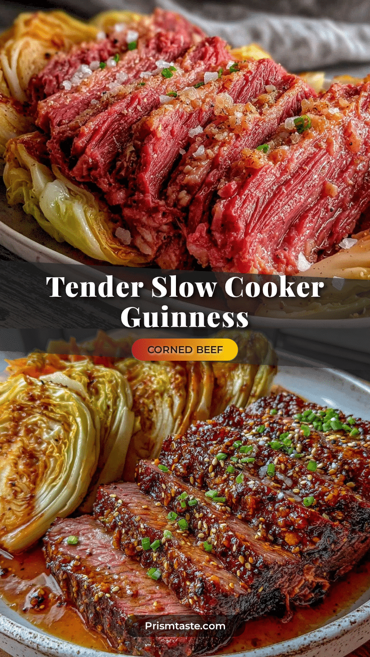 slow cooker guinness-braised corned beef recipe
