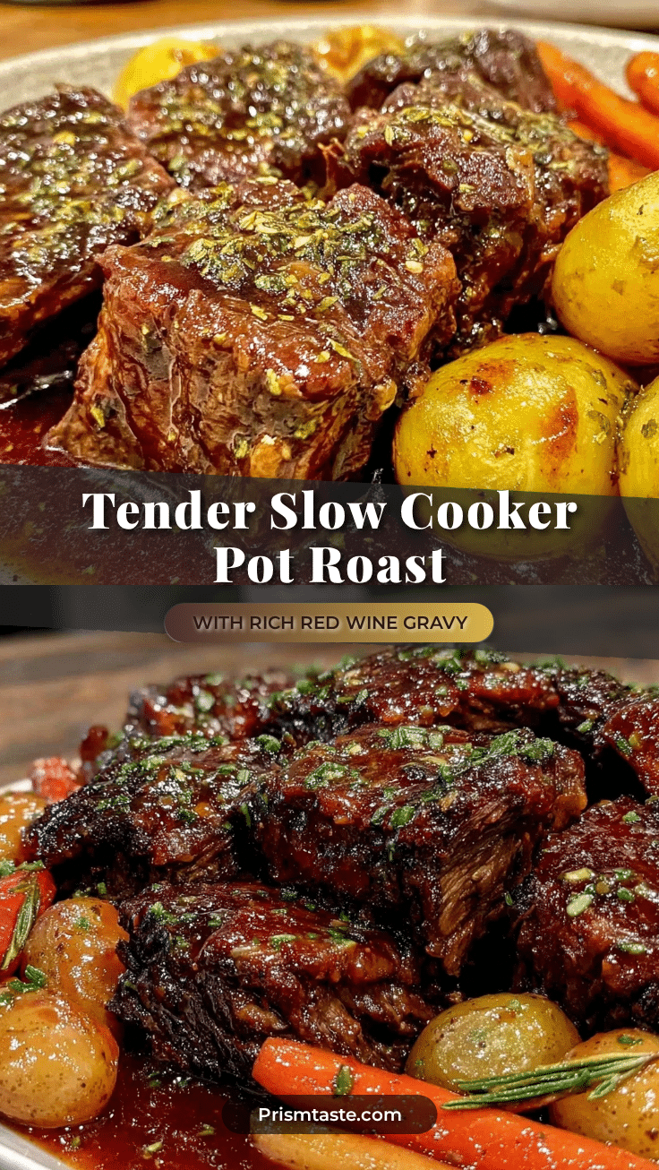 slow cooker pot roast recipe