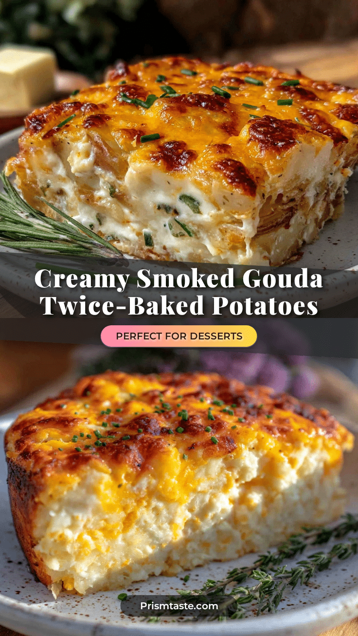 smoked gouda twice-baked potato casserole recipe