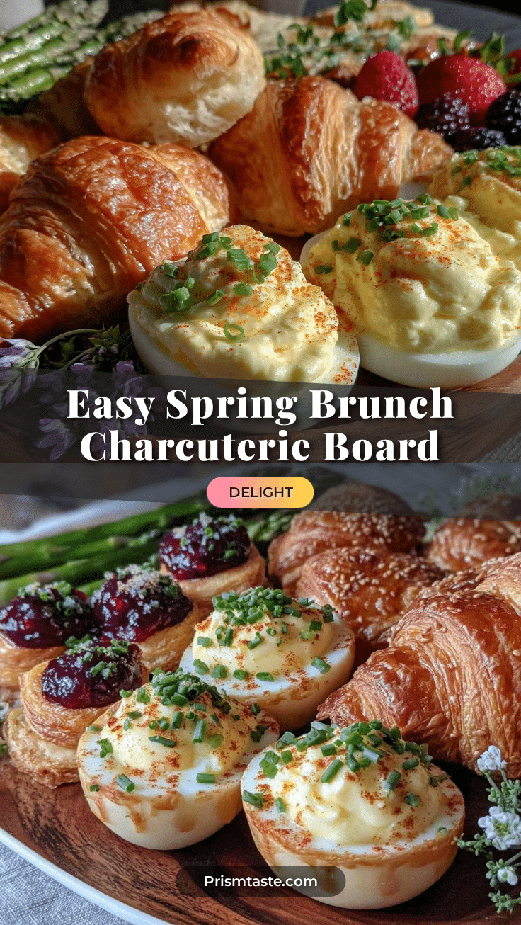 spring brunch charcuterie board recipe