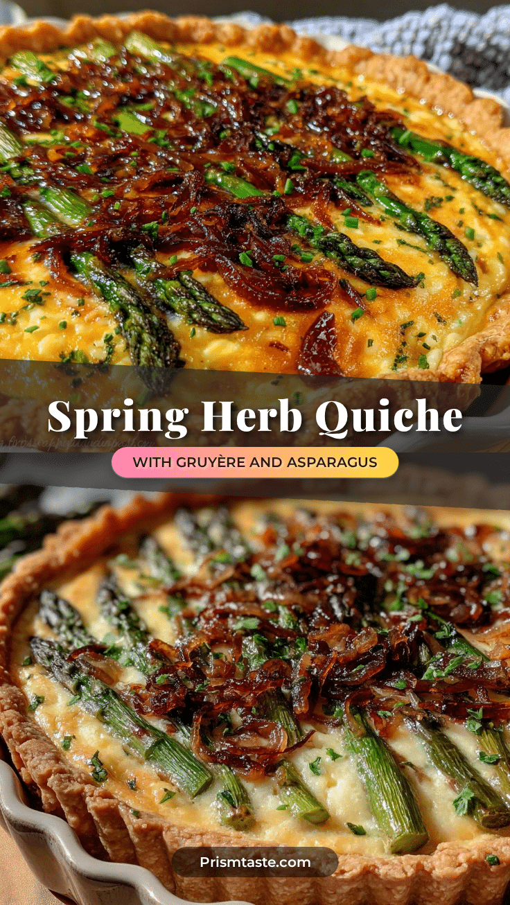 spring herb quiche recipe