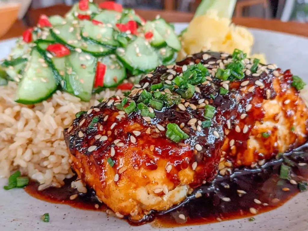 teriyaki-glazed cod recipe - featured image