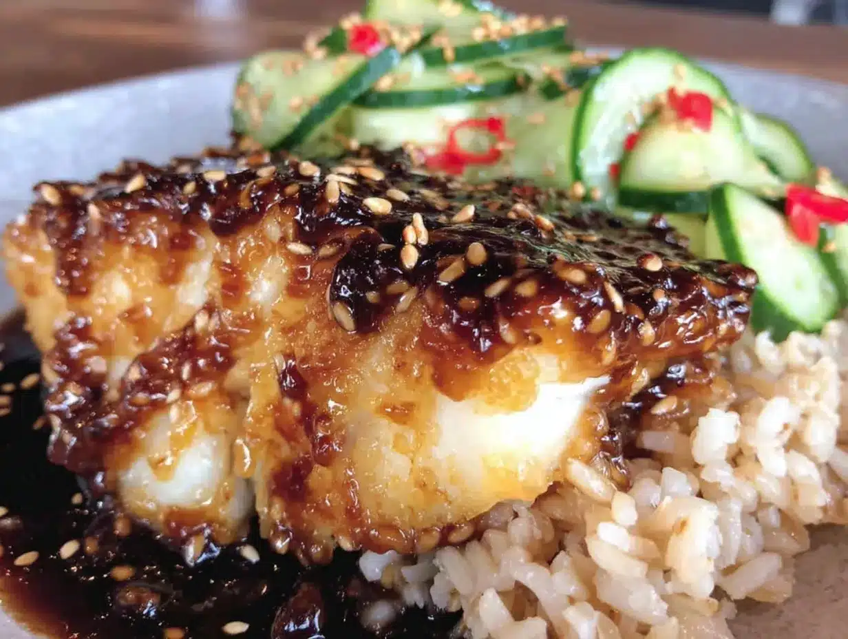 teriyaki-glazed cod recipe preparation steps