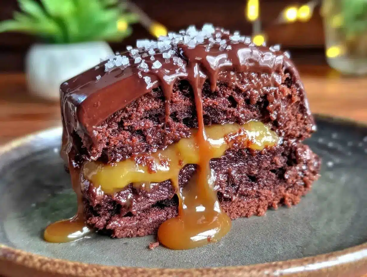 chocolate whiskey barrel cake preparation steps