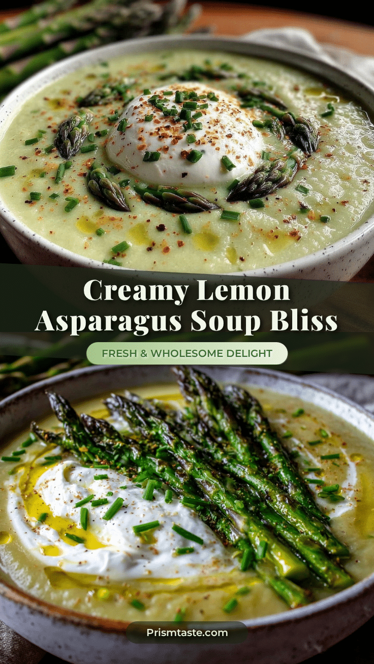 creamy asparagus soup recipe