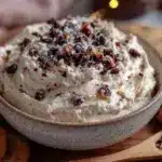 creamy cottage cheese cookie dough dip - featured image
