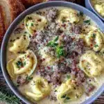 Creamy Sausage and Tortellini Soup - featured image