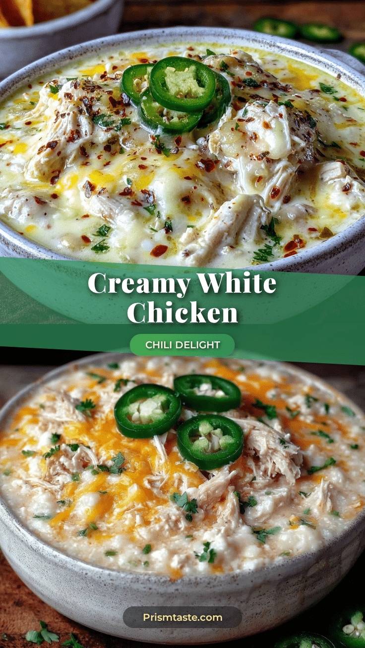 creamy white chicken chili recipe