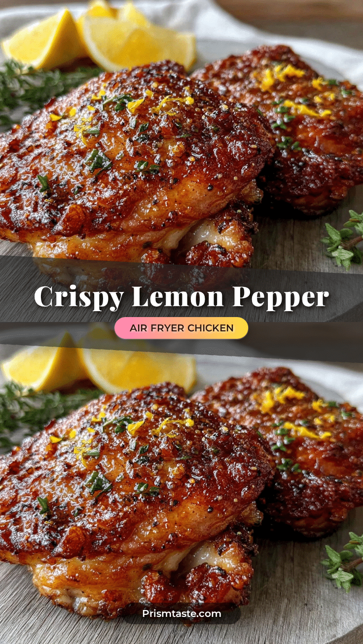 crispy air fryer chicken thighs recipe