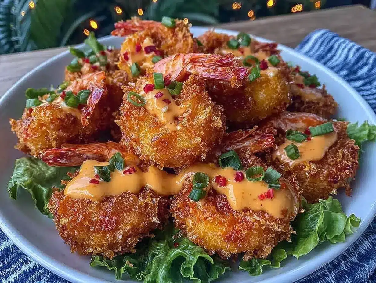 crispy bang bang shrimp preparation steps