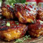 crispy honey soy chicken thighs - featured image
