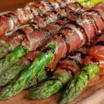 crispy prosciutto-wrapped asparagus - featured image