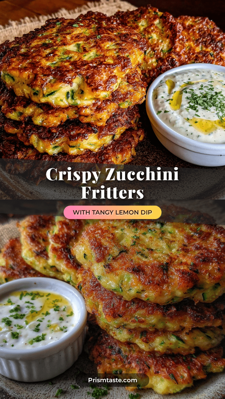crispy zucchini fritters recipe