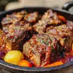 dutch oven braised short ribs - featured image