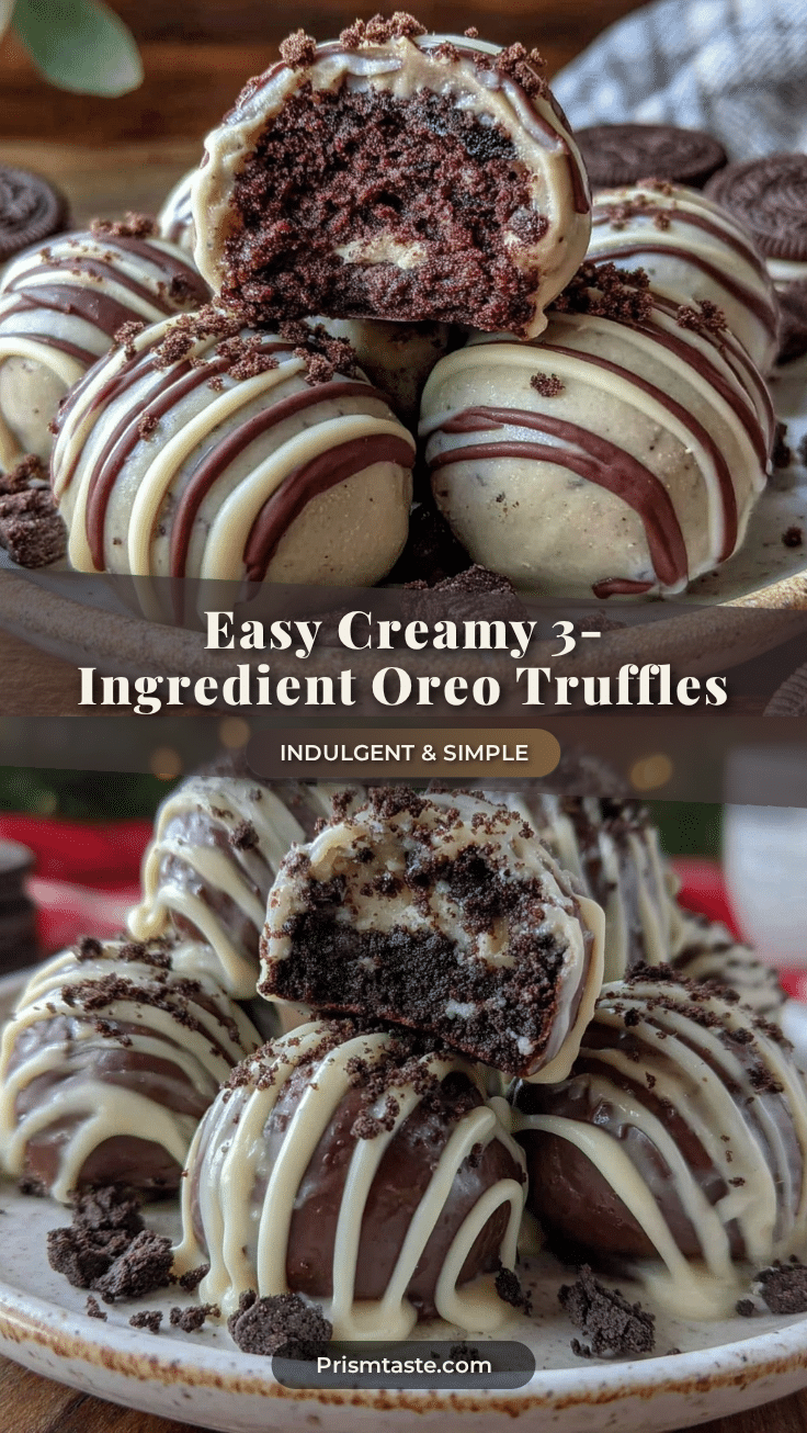 easy 3-ingredient Oreo truffles recipe
