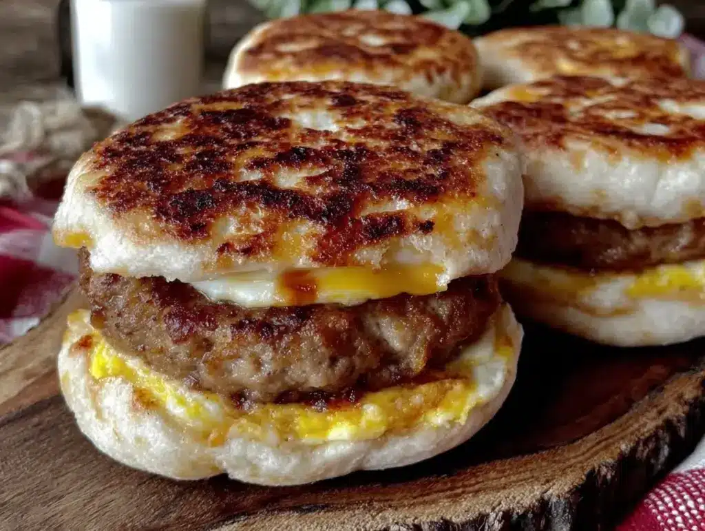 easy make-ahead freezer breakfast sandwiches - featured image