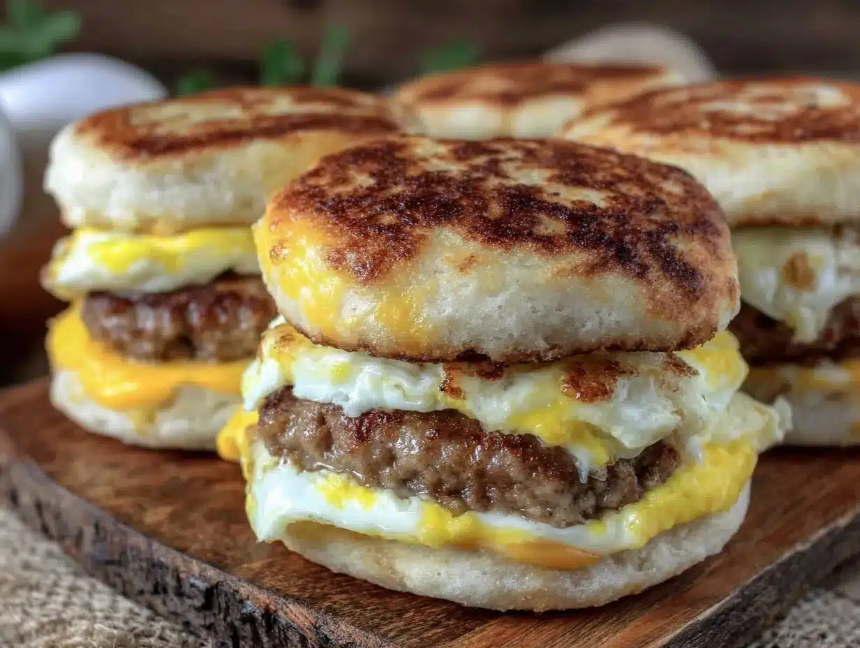 easy make-ahead freezer breakfast sandwiches preparation steps