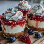 Firecracker Cheesecake Cups - featured image