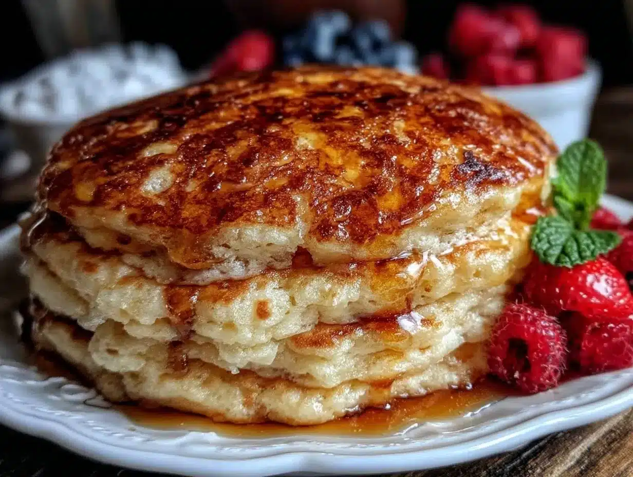 fluffy buttermilk pancakes preparation steps