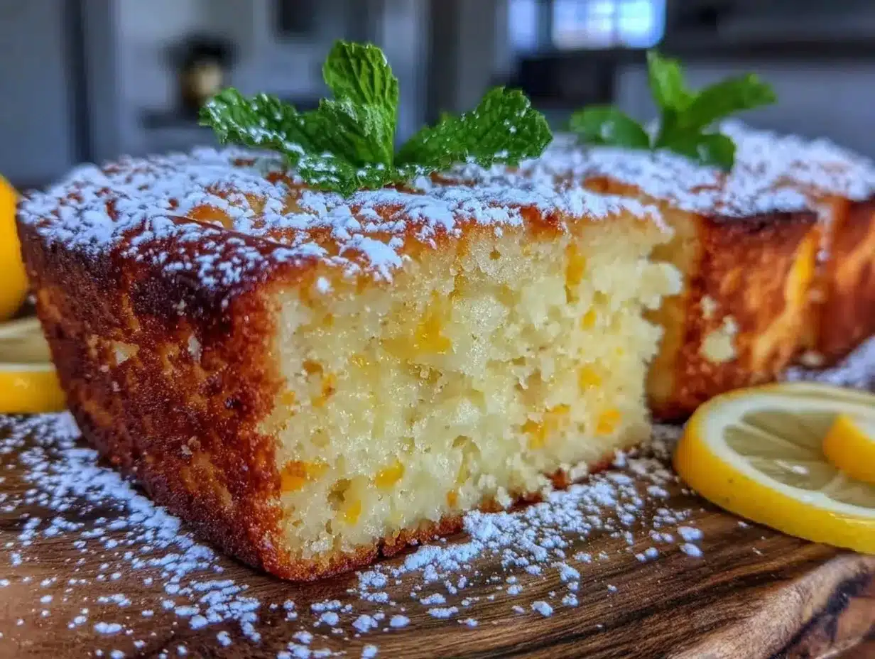 fluffy lemon ricotta cake preparation steps