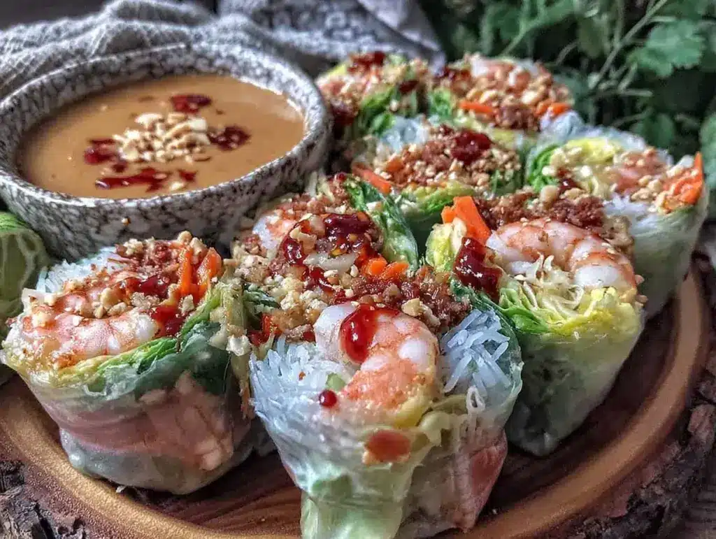 fresh vietnamese spring rolls - featured image