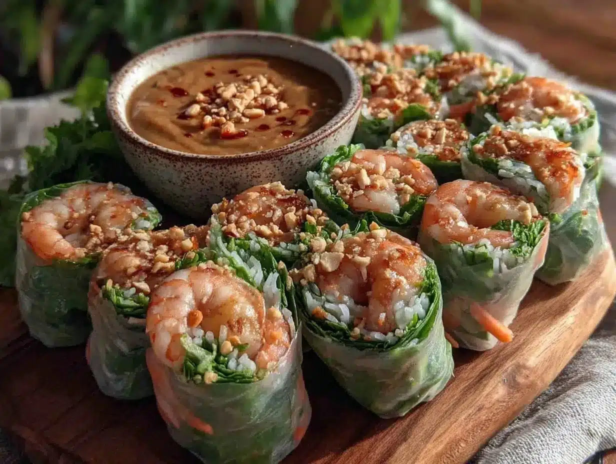 fresh vietnamese spring rolls preparation steps