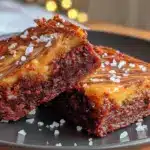 fudgy tahini swirl brownies - featured image