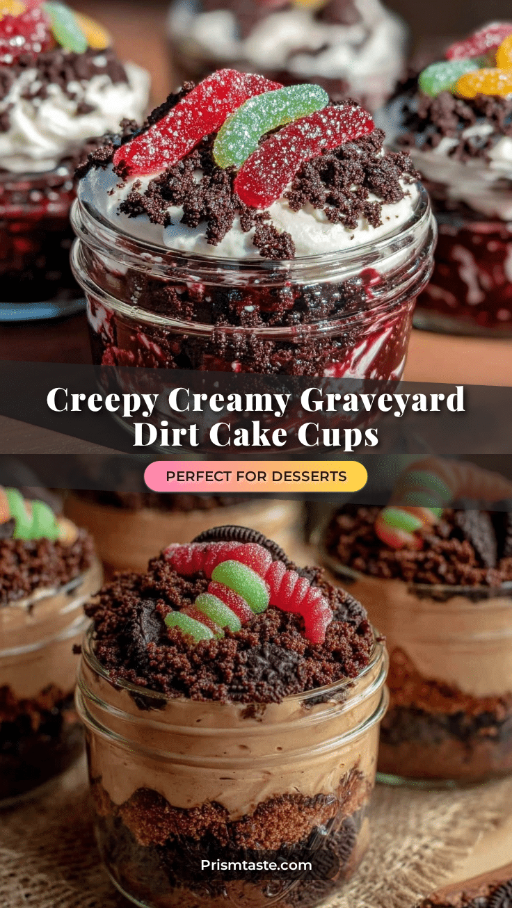 graveyard dirt cake cups recipe