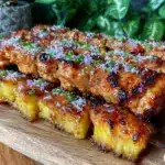 grilled pineapple teriyaki chicken skewers - featured image