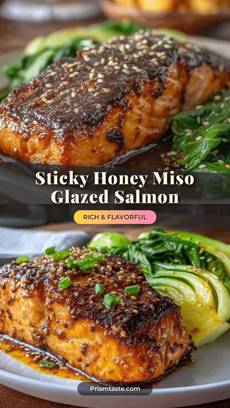 honey miso glazed salmon recipe