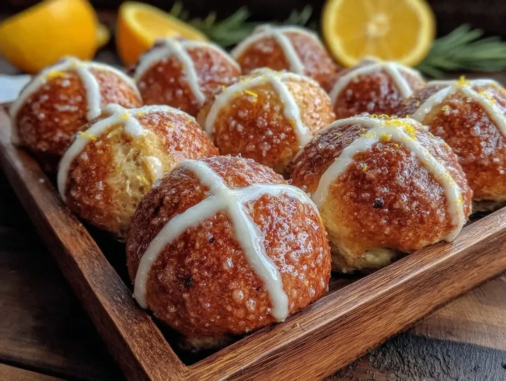 hot cross buns recipe - featured image