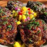 Jamaican jerk chicken thighs - featured image