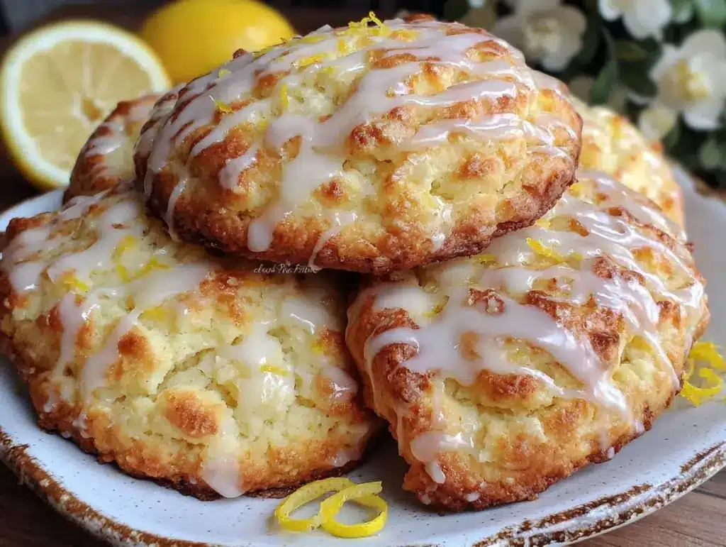 lemon ricotta cookies - featured image