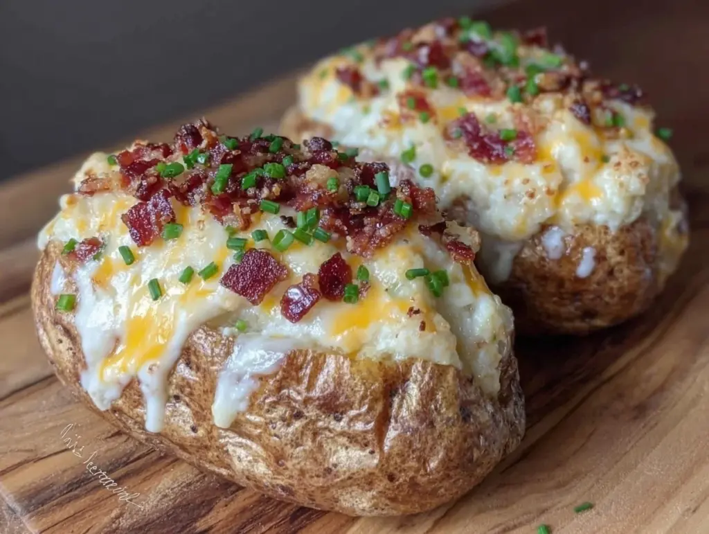 loaded twice-baked potatoes - featured image