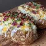 loaded twice-baked potatoes - featured image