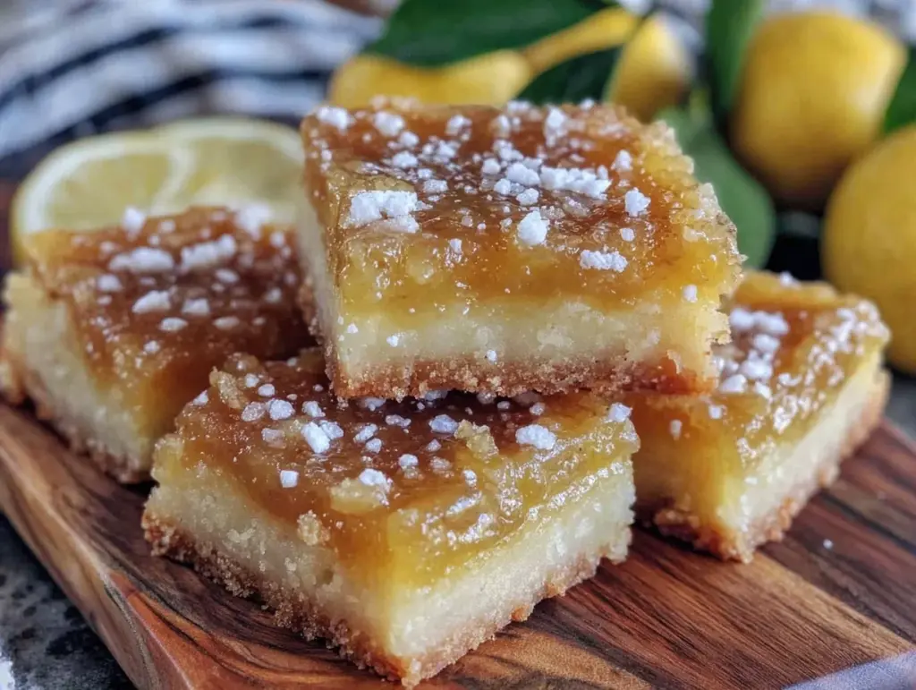Meyer lemon bars - featured image