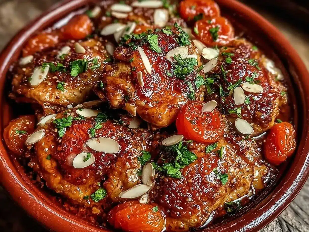moroccan chicken tagine preparation steps