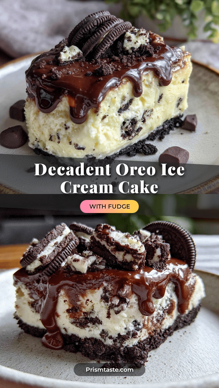 Oreo Ice Cream Cake recipe