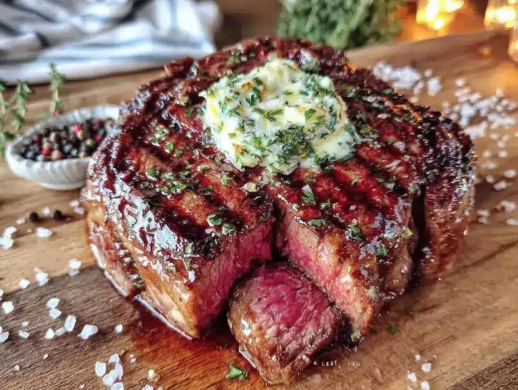 reverse sear ribeye - featured image