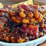 savory baked beans - featured image