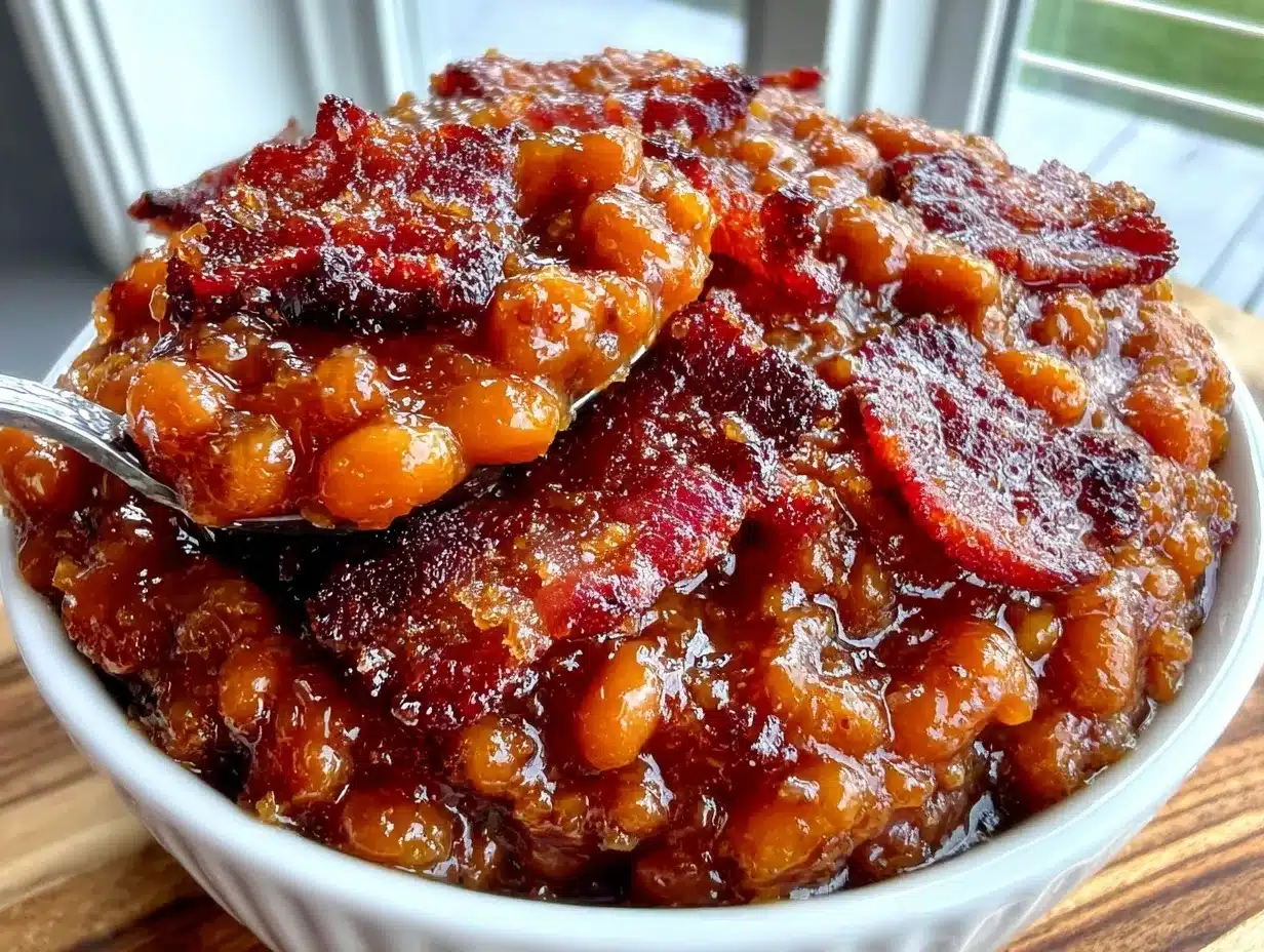 savory baked beans preparation steps