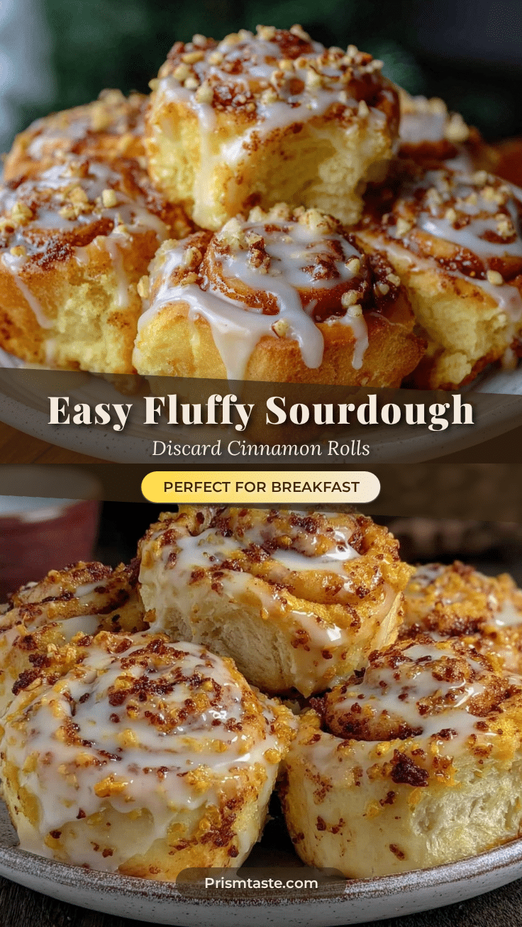 sourdough discard cinnamon rolls recipe