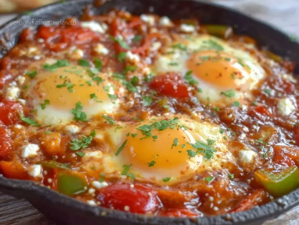 spiced shakshuka - featured image