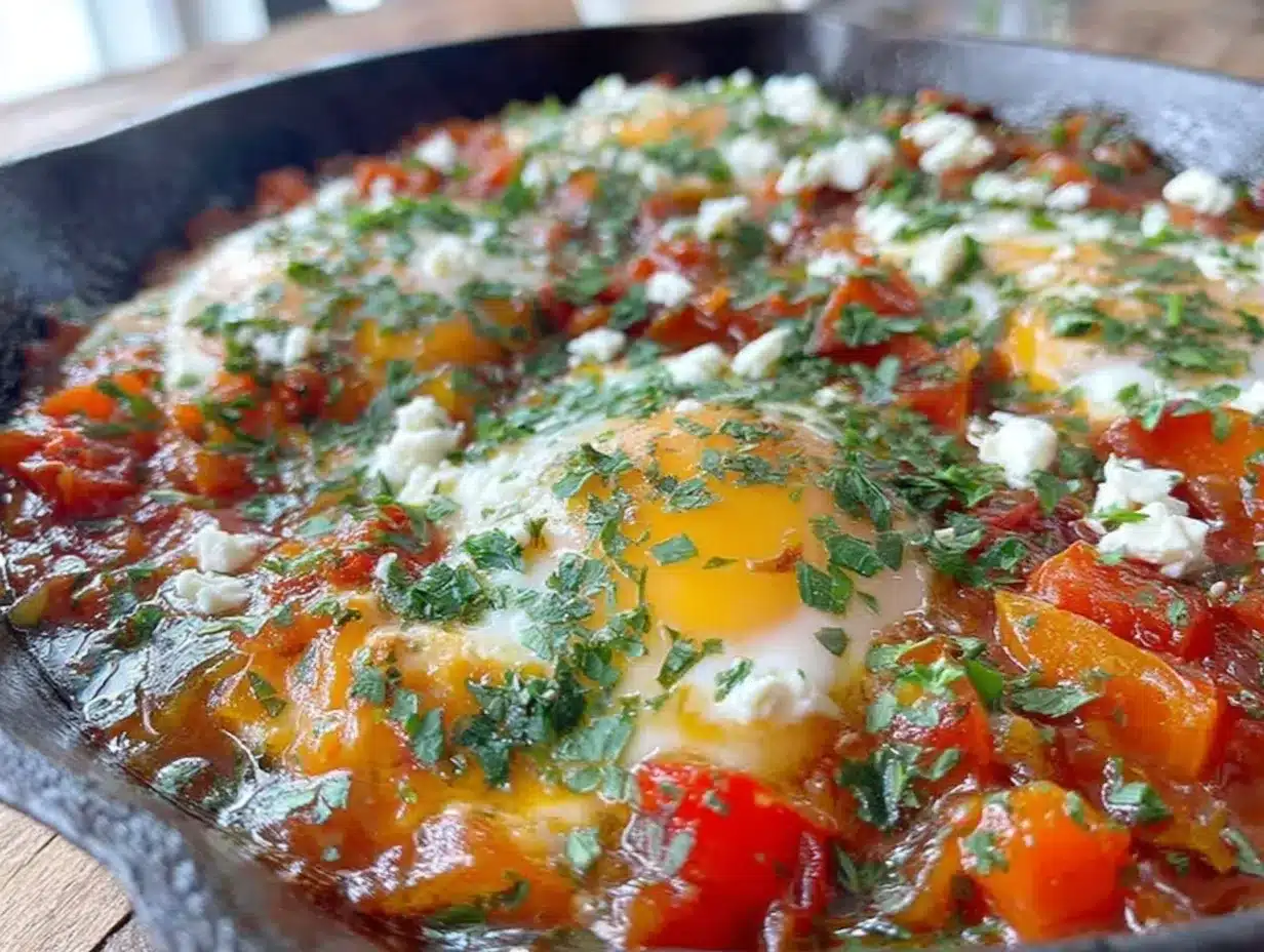 spiced shakshuka preparation steps