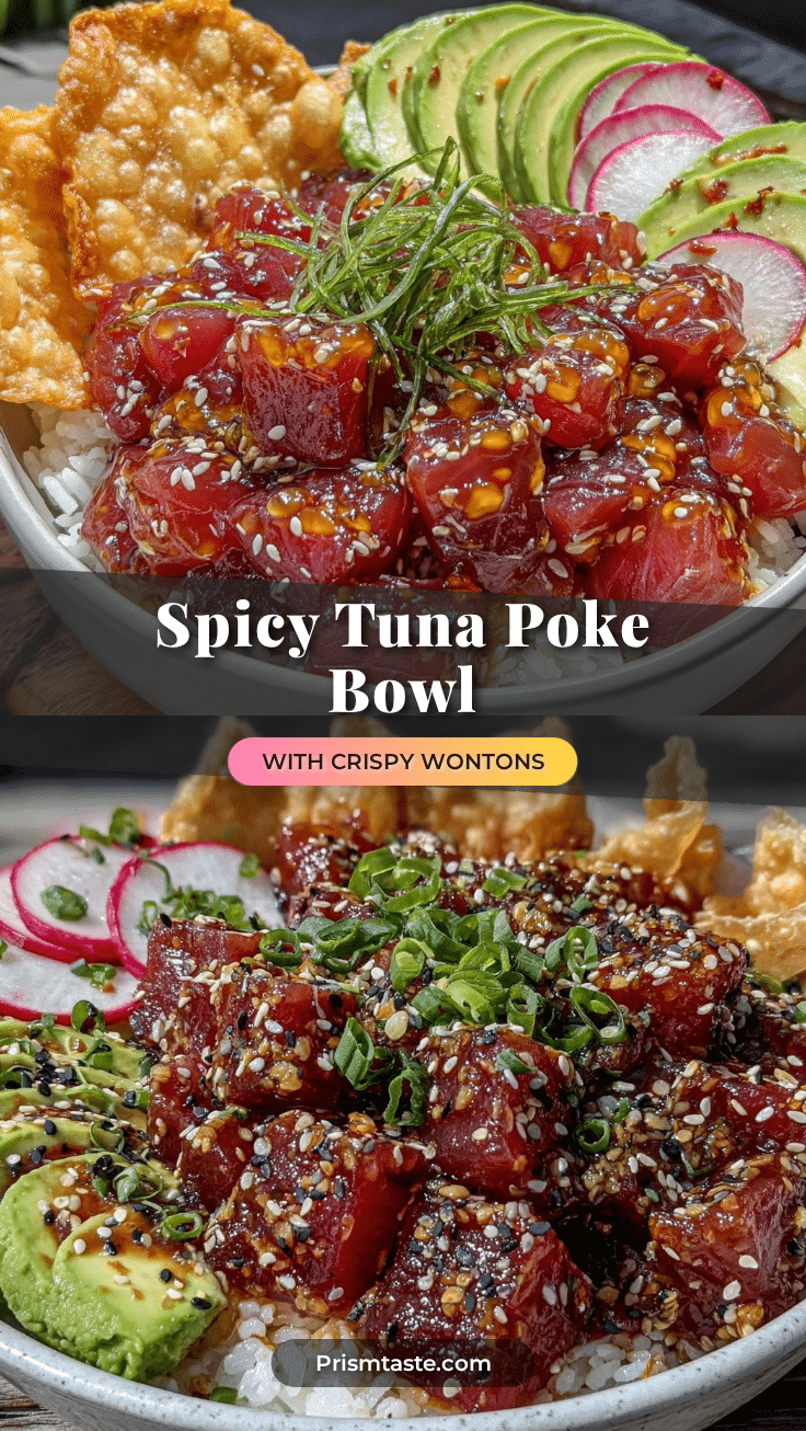 spicy tuna poke bowl recipe