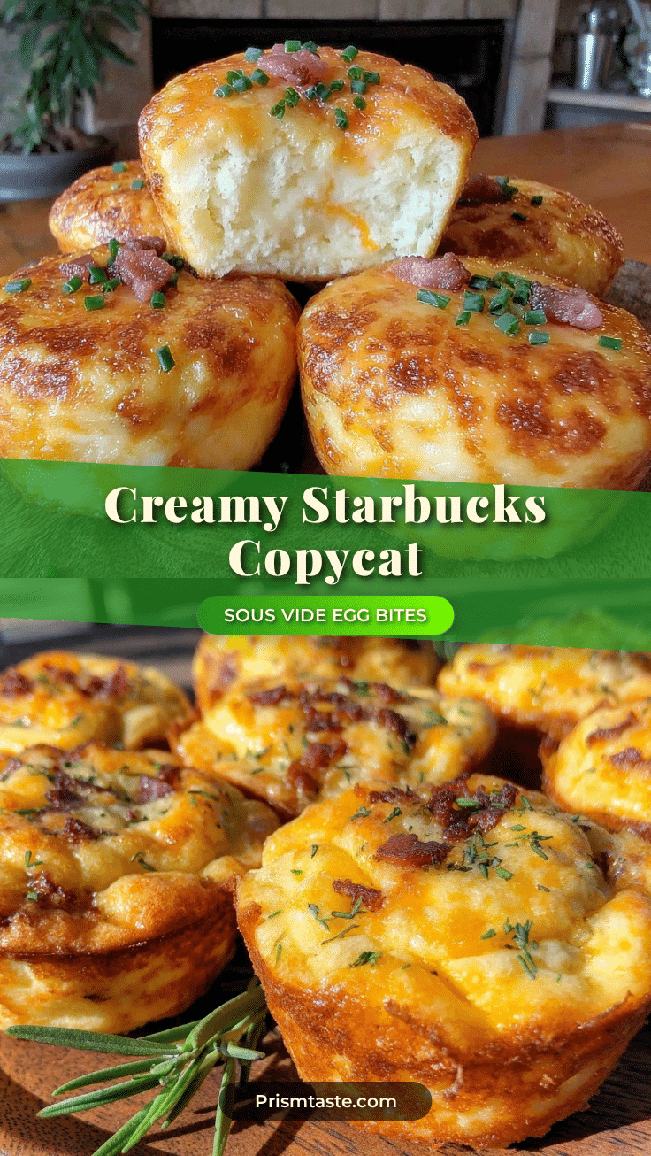 Starbucks copycat sous vide egg bites recipe